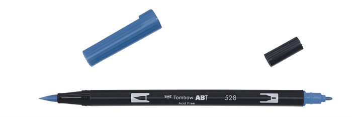 Tombow Marker ABT Dual Brush 528 marineblau