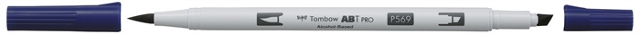 Tombow Marker Alkohol ABT PRO Dual Brush 569 Jet Blue