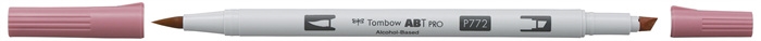 Tombow Marker alkohol ABT PRO Dual Brush 772 Staubrose