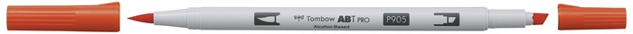 Tombow Marker Alkohol ABT PRO Dual Brush 905 rot