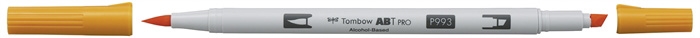 Tombow Marker Alkohol ABT PRO Dual Brush 993 Chromorange