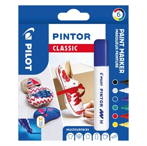 Pilot Marker Pintor Medium Classic 1,4 Set (6)