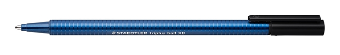 Staedtler Kugelschreiber Triplus mit Kappe XB schwarz