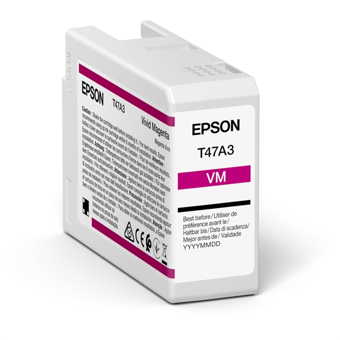 Epson Vivid Magenta 50 ml Tintenpatrone T47A3 - Epson SureColor P900