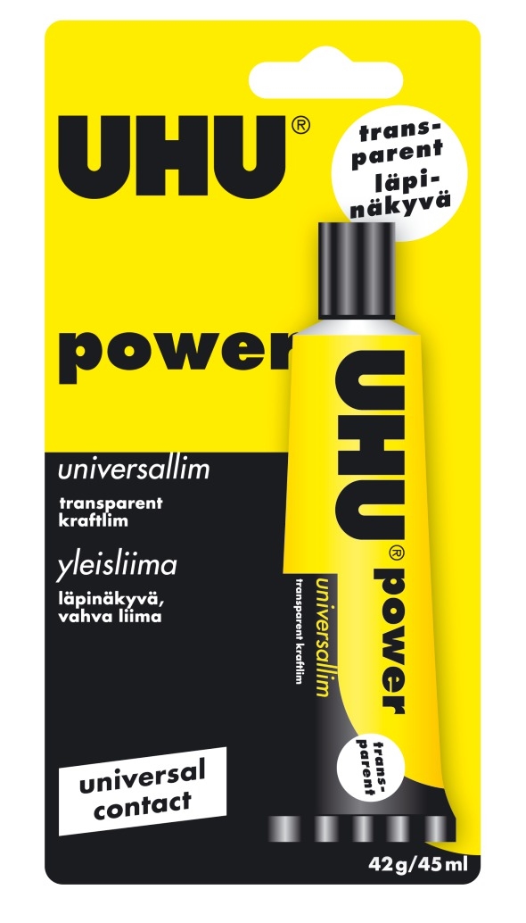 UHU Universallim Power transparent 42gr