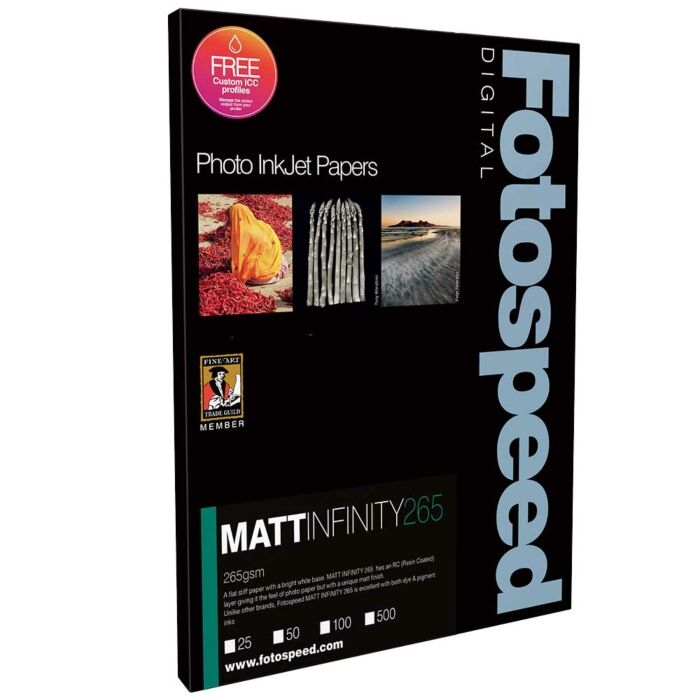 Fotospeed Matt Infinity 265 g/m² - A3, 25 Blatt