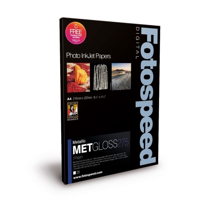 Fotospeed Metallic Gloss 275 g/m² - A2, 25 Blatt