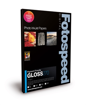 Fotospeed PF Gloss 270 g/m² - A4, 100 Blatt